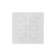KNX-Capacitive-Touch-Buttons-6-buttons-White