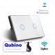Qubino ZigBee 2 Gang Touch Switch