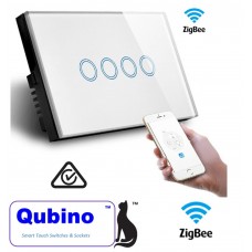Qubino ZigBee 4 Gang Touch Switch