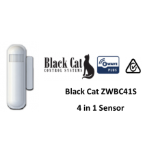 Black Cat  Z-Wave 4 in 1 Multi-Sensor