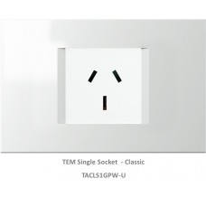 TAS Single Socket Set-Polar White-Line